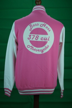 College Jacket 378 cui Bubblegum/White